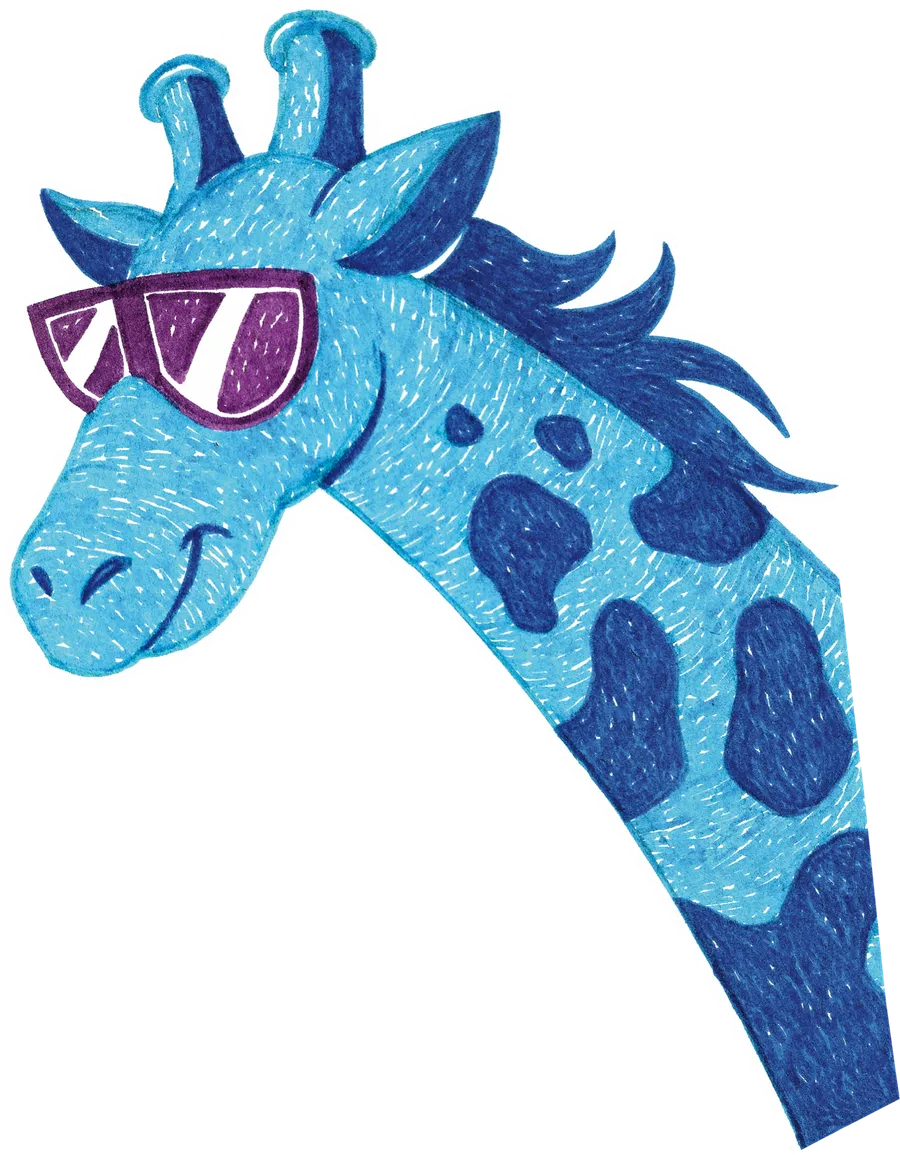 Girafe droite